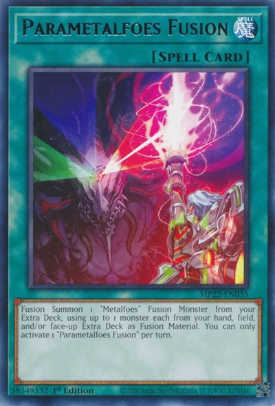 Parametalfoes Fusion (Rare) [MP22-EN035-R]