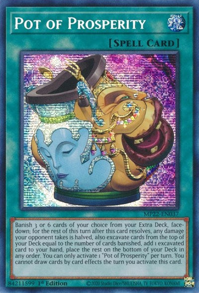 Pot of Prosperity (Prismatic Secret Rare) [MP22-EN037-PrSR]