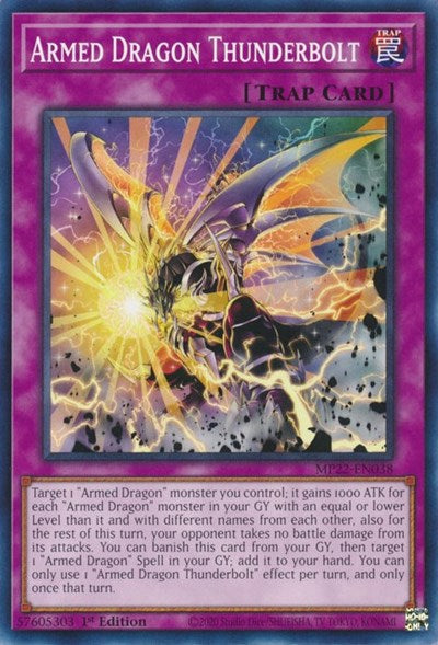 Armed Dragon Thunderbolt (Common) [MP22-EN038-C]
