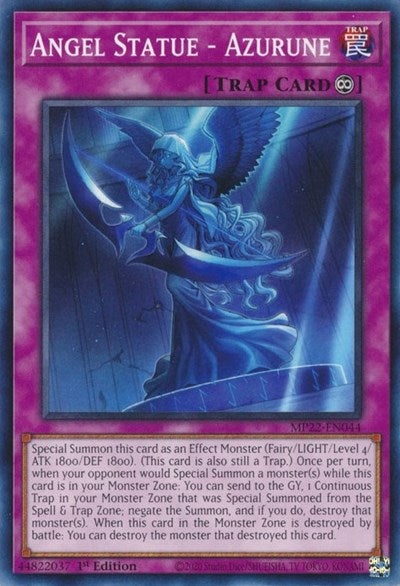 Angel Statue - Azurune (Common) [MP22-EN044-C]