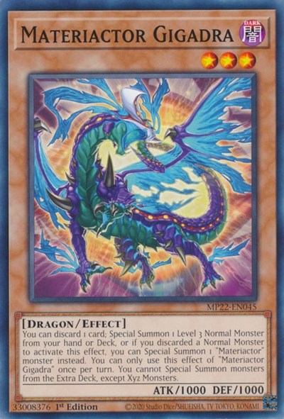 Materiactor Gigadra (Common) [MP22-EN045-C]