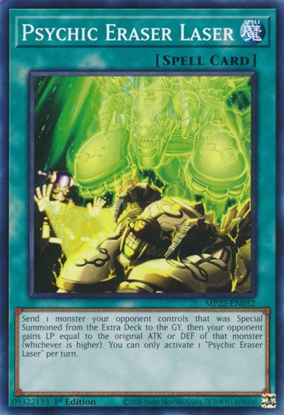 Psychic Eraser Laser (Common) [MP22-EN052-C]