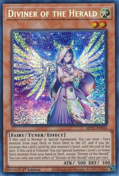 Diviner of the Herald (Prismatic Secret Rare) [MP22-EN056-PrSR]