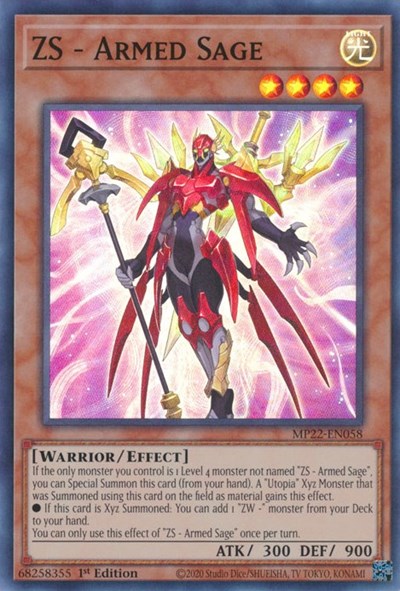 ZS - Armed Sage (Super Rare) [MP22-EN058-SuR]