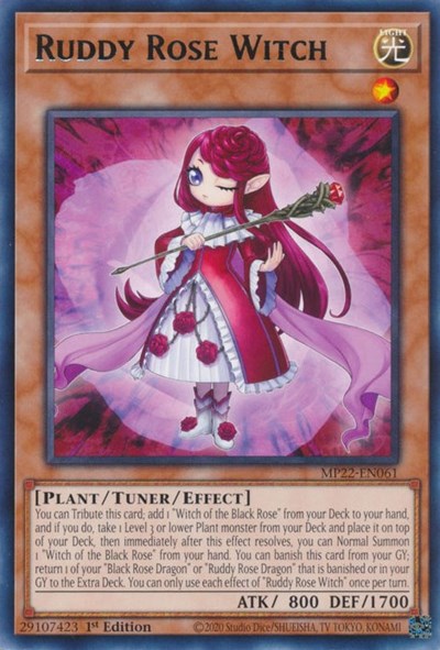 Ruddy Rose Witch (Rare) [MP22-EN061-R]