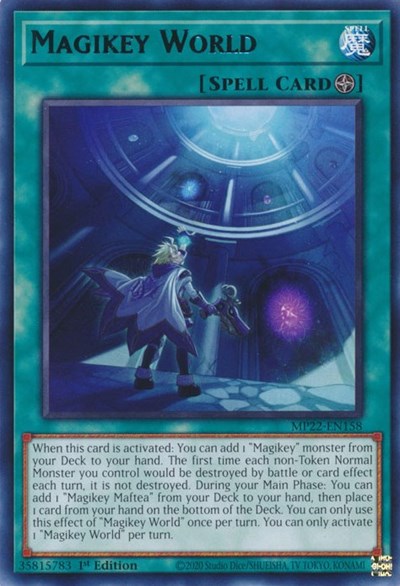 Magikey World (Rare) [MP22-EN158-R]