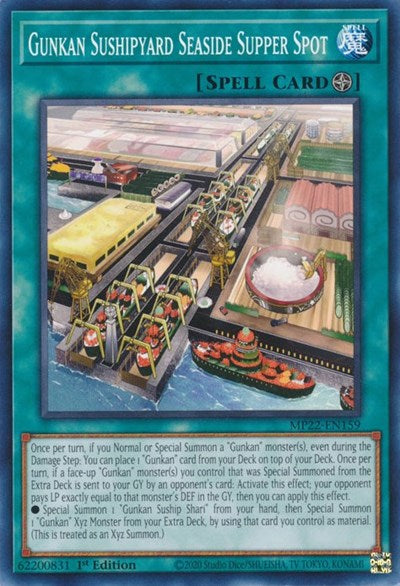 Gunkan Sushipyard Seaside Supper Spot (Common) [MP22-EN159-C]