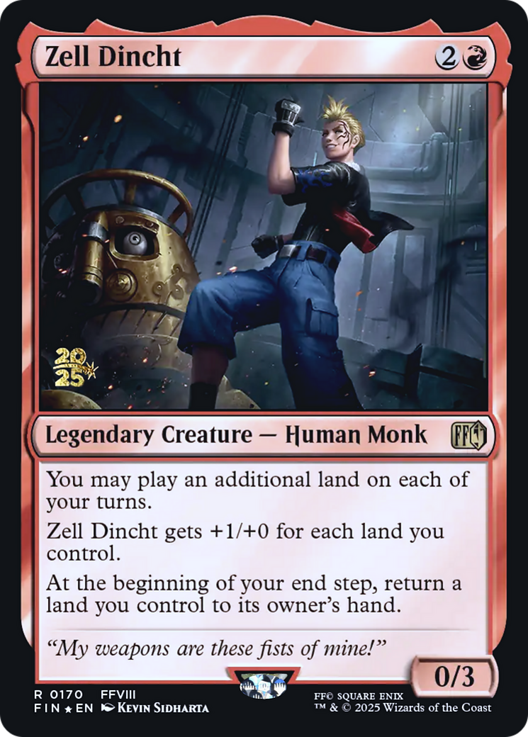 Zell Dincht - Prerelease Promo [PFIN-170s]