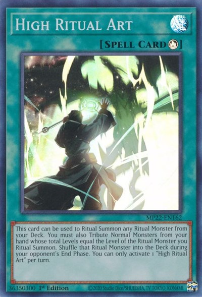 High Ritual Art (Super Rare) [MP22-EN162-SuR]