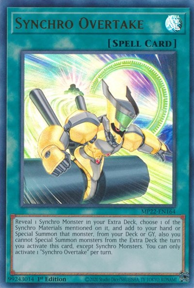 Synchro Overtake (Ultra Rare) [MP22-EN164-UR]