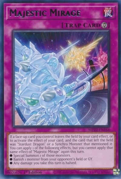 Majestic Mirage (Rare) [MP22-EN166-R]