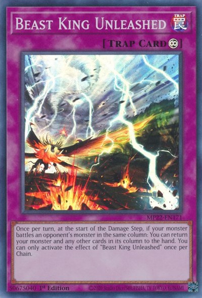 Beast King Unleashed (Super Rare) [MP22-EN171-SuR]