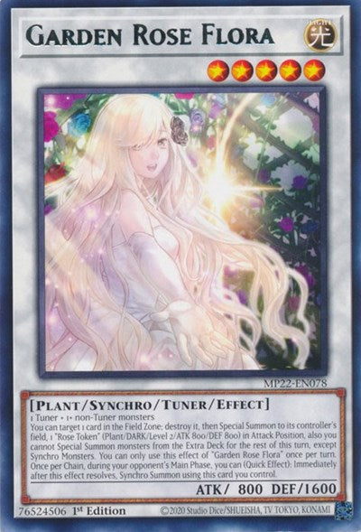 Garden Rose Flora (Rare) [MP22-EN078-R]
