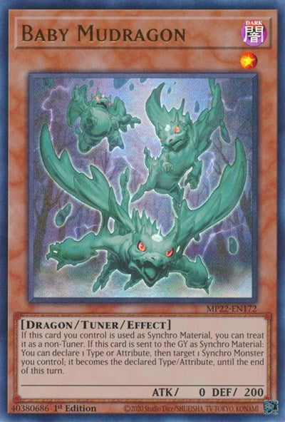 Baby Mudragon (Ultra Rare) [MP22-EN172-UR]