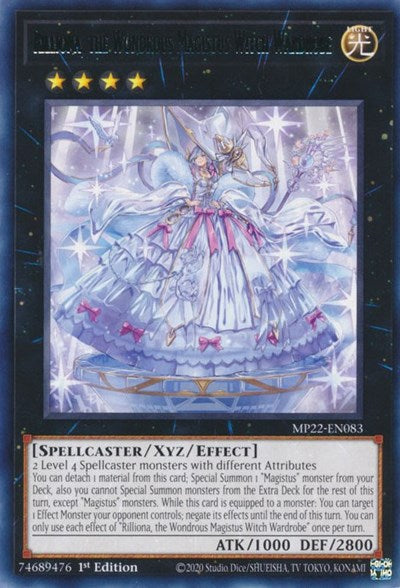 Rilliona, the Wondrous Magistus Witch Wardrobe (Rare) [MP22-EN083-R]