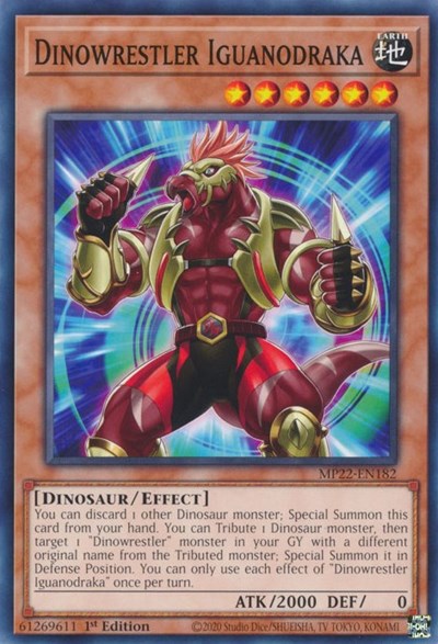 Dinowrestler Iguanodraka (Common) [MP22-EN182-C]