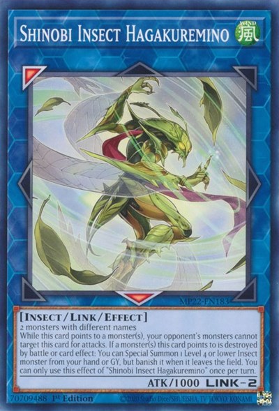 Shinobi Insect Hagakuremino (Common) [MP22-EN183-C]