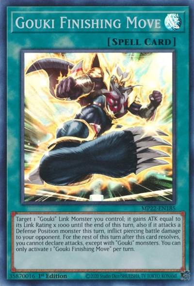 Gouki Finishing Move (Super Rare) [MP22-EN185-SuR]