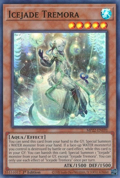 Icejade Tremora (Super Rare) [MP22-EN191-SuR]