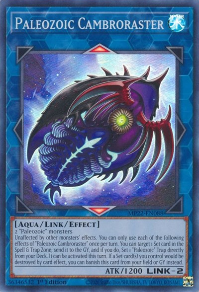 Paleozoic Cambroraster (Super Rare) [MP22-EN088-SuR]