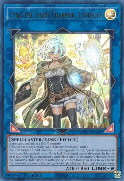 Lyna the Light Charmer, Lustrous (Ultra Rare) [MP22-EN089-UR]