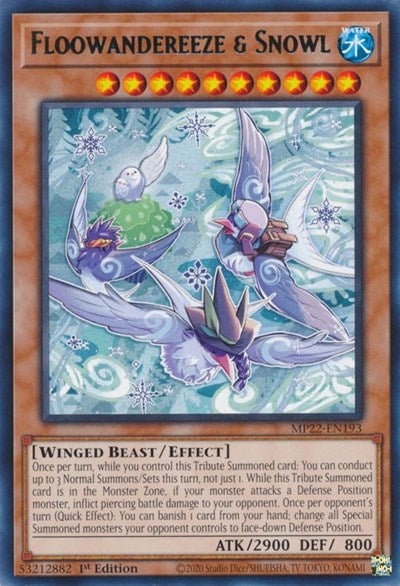 Floowandereeze & Snowl (Rare) [MP22-EN193-R]