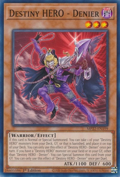 Destiny HERO - Denier (Common) [MP22-EN199-C]