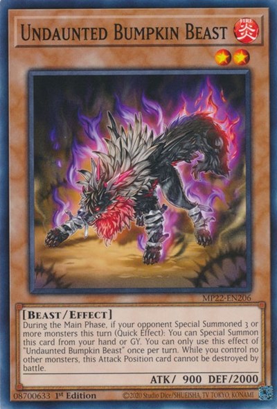 Undaunted Bumpkin Beast (Common) [MP22-EN206-C]