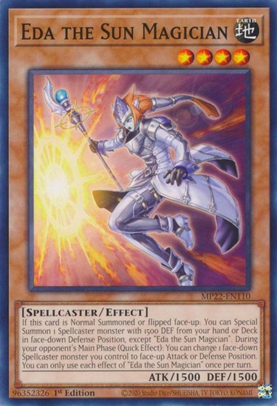 Eda the Sun Magician (Common) [MP22-EN110-C]