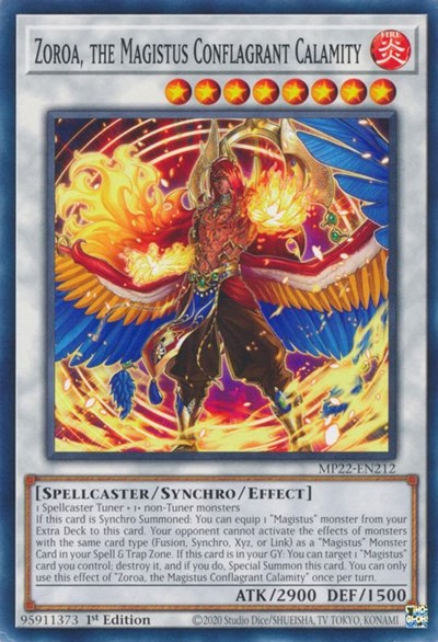 Zoroa, the Magistus Conflagrant Calamity (Common) [MP22-EN212-C]