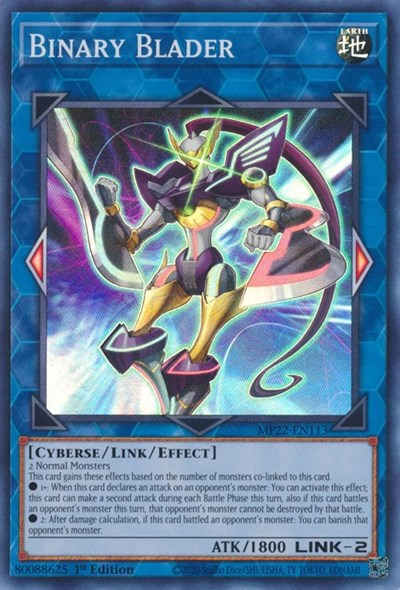 Binary Blader (Super Rare) [MP22-EN113-SuR]