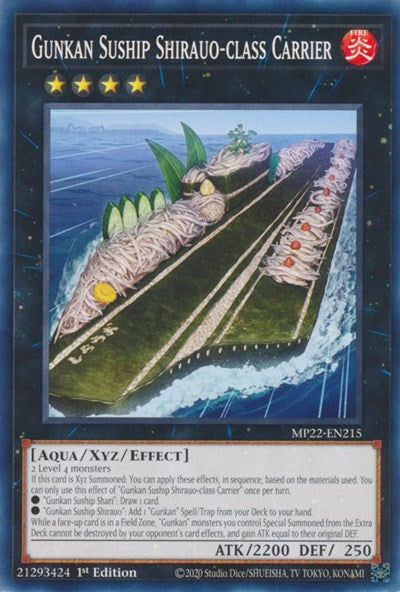 Gunkan Suship Shirauo-class Carrier (Common) [MP22-EN215-C]
