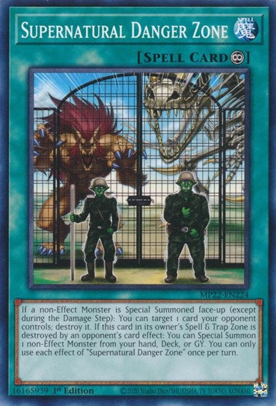 Supernatural Danger Zone (Common) [MP22-EN224-C]