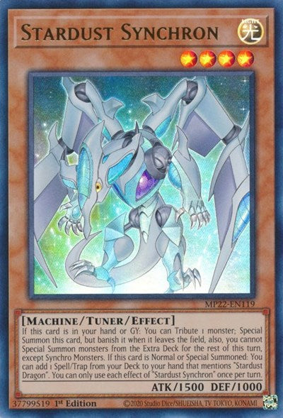 Stardust Synchron (Ultra Rare) [MP22-EN119-UR]