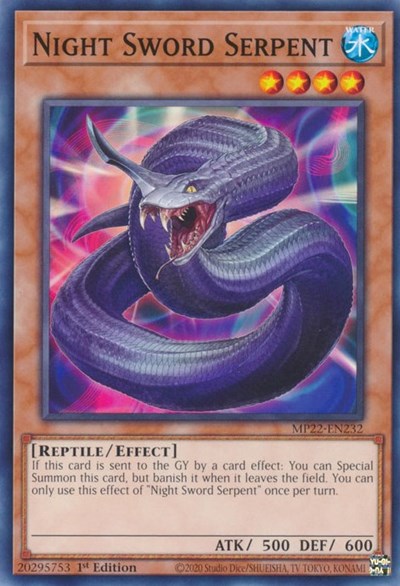 Night Sword Serpent (Common) [MP22-EN232-C]
