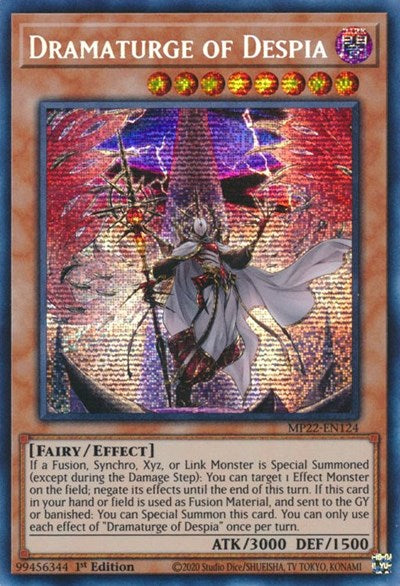 Dramaturge of Despia (Prismatic Secret Rare) [MP22-EN124-PrSR]