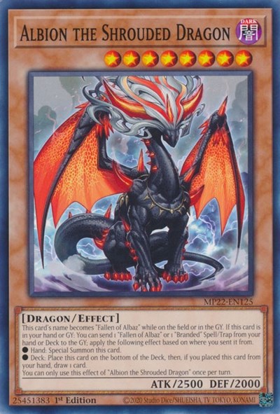 Albion the Shrouded Dragon (Common) [MP22-EN125-C]
