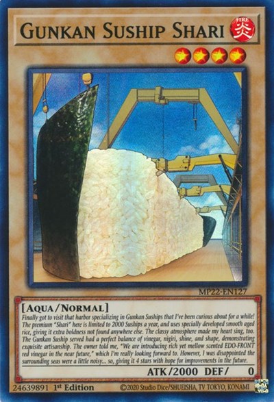 Gunkan Suship Shari (Super Rare) [MP22-EN127-SuR]