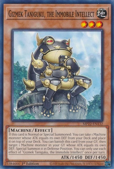 Gizmek Taniguku, the Immobile Intellect (Common) [MP22-EN132-C]