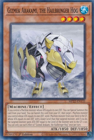 Gizmek Arakami, the Hailbringer Hog (Common) [MP22-EN133-C]