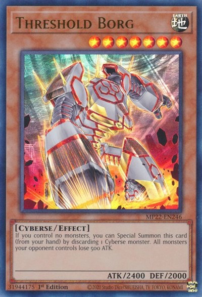 Threshold Borg (Ultra Rare) [MP22-EN246-UR]