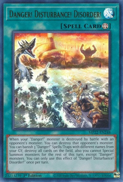 Danger! Disturbance! Disorder! (Ultra Rare) [MP22-EN248-UR]