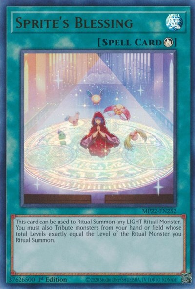 Sprite's Blessing (Ultra Rare) [MP22-EN252-UR]
