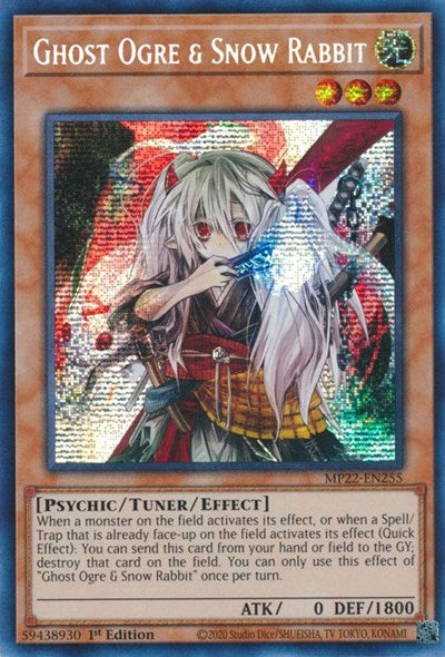 Ghost Ogre & Snow Rabbit (Prismatic Secret Rare) [MP22-EN255-PrSR]