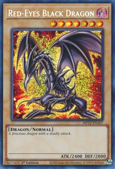 Red-Eyes Black Dragon (Prismatic Secret Rare) [MP22-EN267-PrSR]