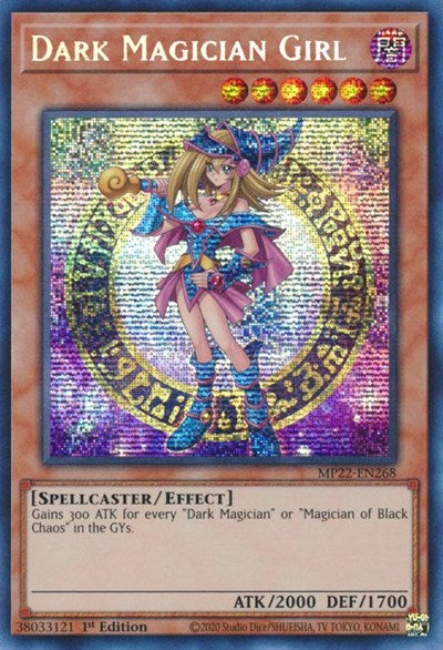 Dark Magician Girl (Prismatic Secret Rare) [MP22-EN268-PrSR]