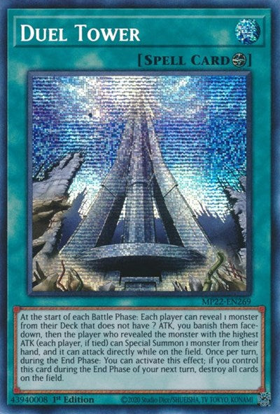 Duel Tower (Prismatic Secret Rare) [MP22-EN269-PrSR]
