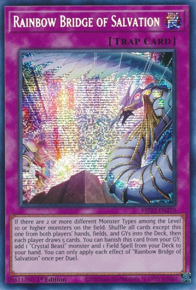 Rainbow Bridge of Salvation (Prismatic Secret Rare) [MP22-EN270-PrSR]