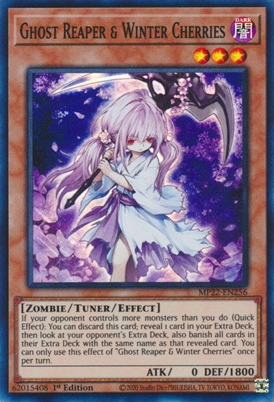 Ghost Reaper & Winter Cherries (Super Rare) [MP22-EN256-SuR]