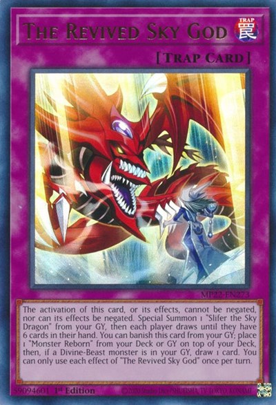 The Revived Sky God (Ultra Rare) [MP22-EN273-UR]